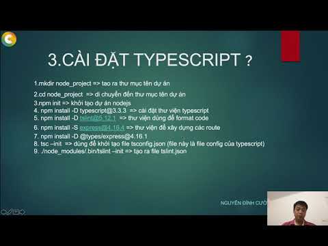 Video: Làm cách nào để biết phiên bản TypeScript đã được cài đặt?