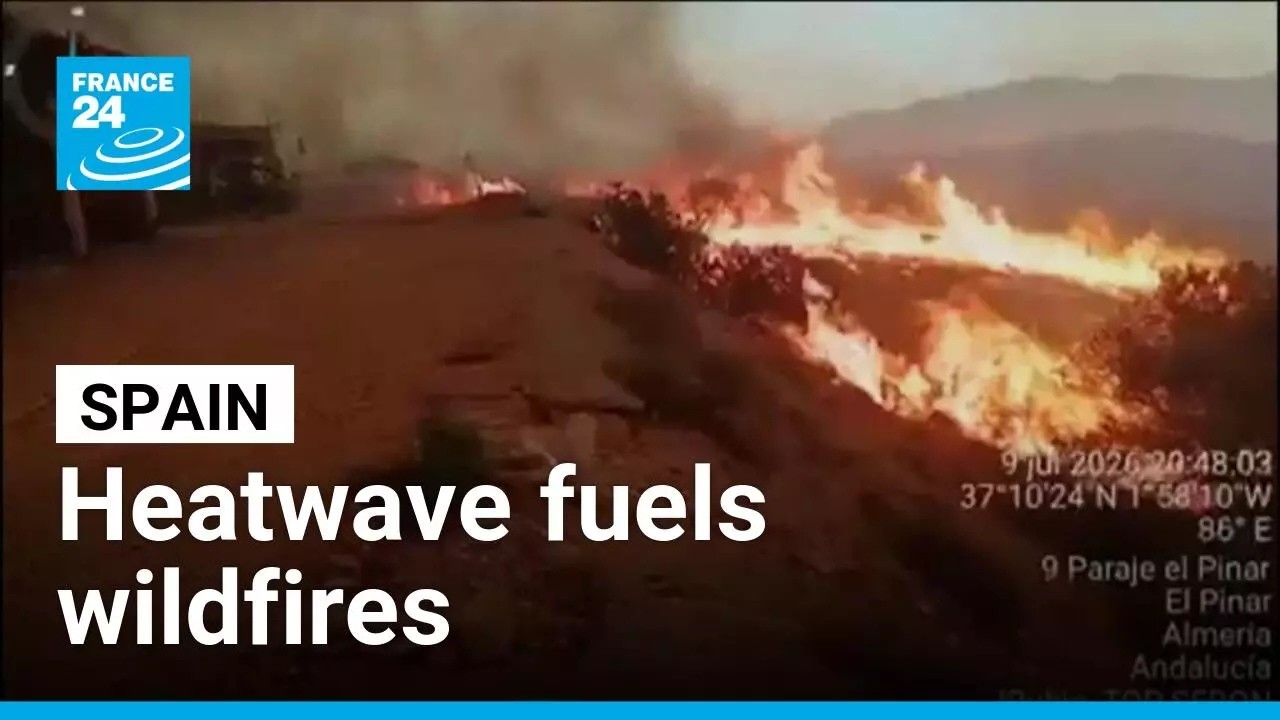 Wildfires rage across Spain as heatwave fuels flames • FRANCE 24 English