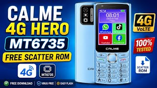 Calme 4G Hero MT6735 Auto Restarting & Deadboot Repair Free Scatter Firmware 100% Working ✅