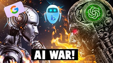 The AI Chatbot War! Google Vs Bing Vs Chatgpt