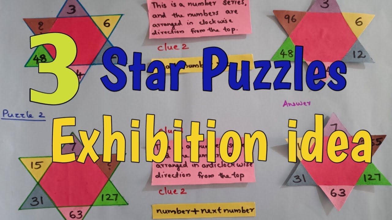 Maths puzzle for exhibition/ how to make puzzle/ with explanation