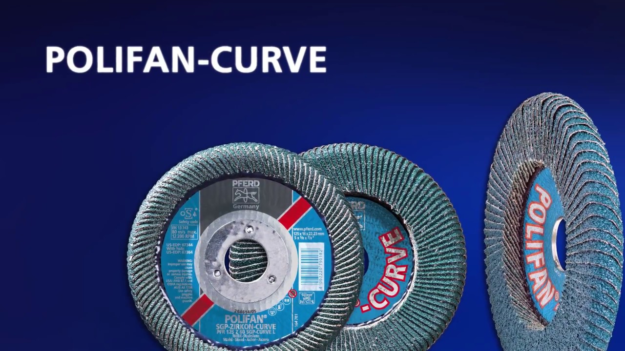 Elektrowerkzeuge #10 Innovative Fächerscheiben: Polifan Curve - Pferd