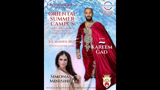 Oriental Summer Campus - Raqs Sharqi &amp; Arab Folk Dance Intensive Course // ITALY