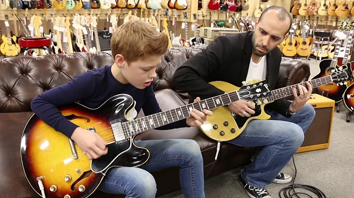 Toby Lee with Mark Agnesi playing a 1963 Gibson ES-335TD & 1956 Gibson Les Paul TV Special
