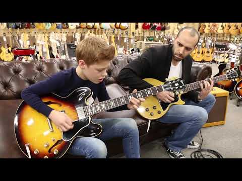 toby-lee-with-mark-agnesi-playing-a-1963-gibson-es-335td-&-1956-gibson-les-paul-tv-special