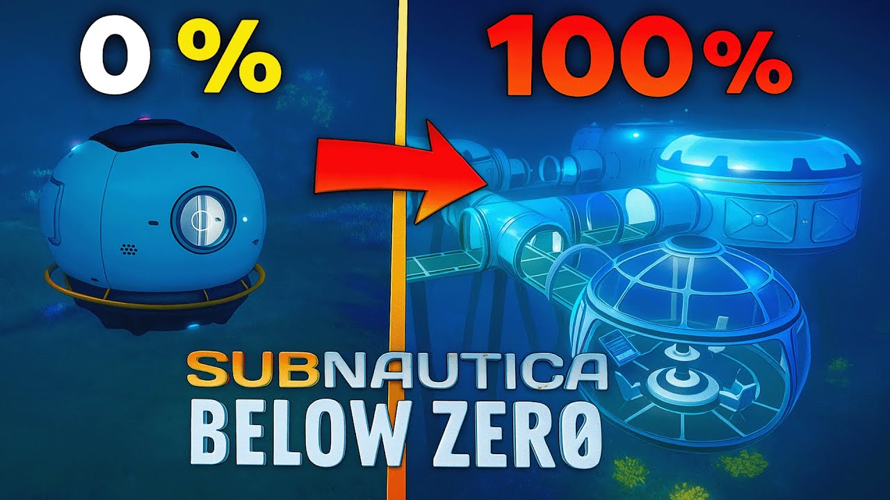 Dari 0% Jadi 100% BASE di Bawah Laut! - Subnautica Below Zero
