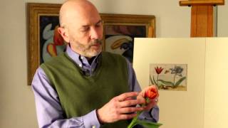 Mark Schlessman on Tulips from Hortus Floridus by Crispijn de Passe II