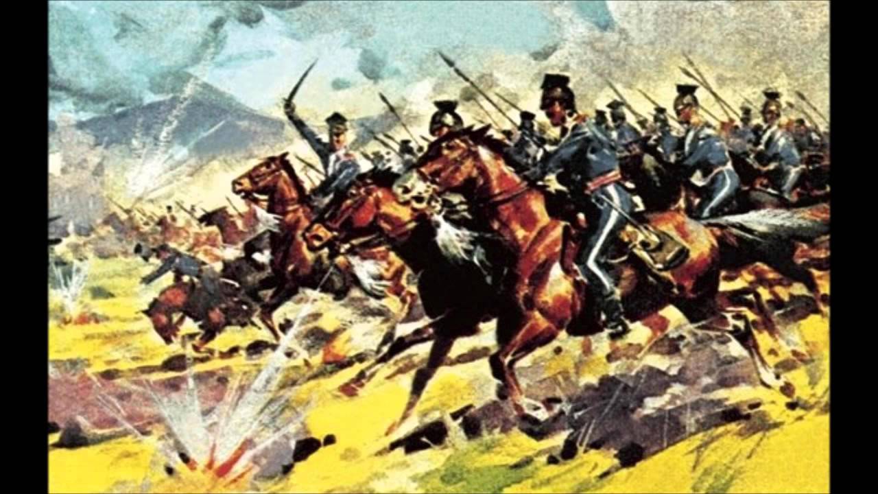 Charge of Light Brigade(stanza 3) - YouTube