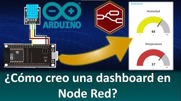 🌡️ Envío de datos desde un ESP32 a un Dashboard hecho con Node Red