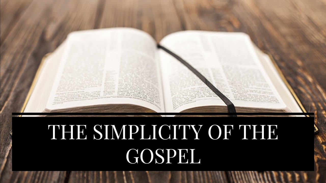 The Simplicity of the Gospel | Pastor Seth Thomas | 01.01.23 - YouTube