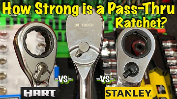 How Strong is a Pass-Thru Ratchet vs Standard Ratchet? Let