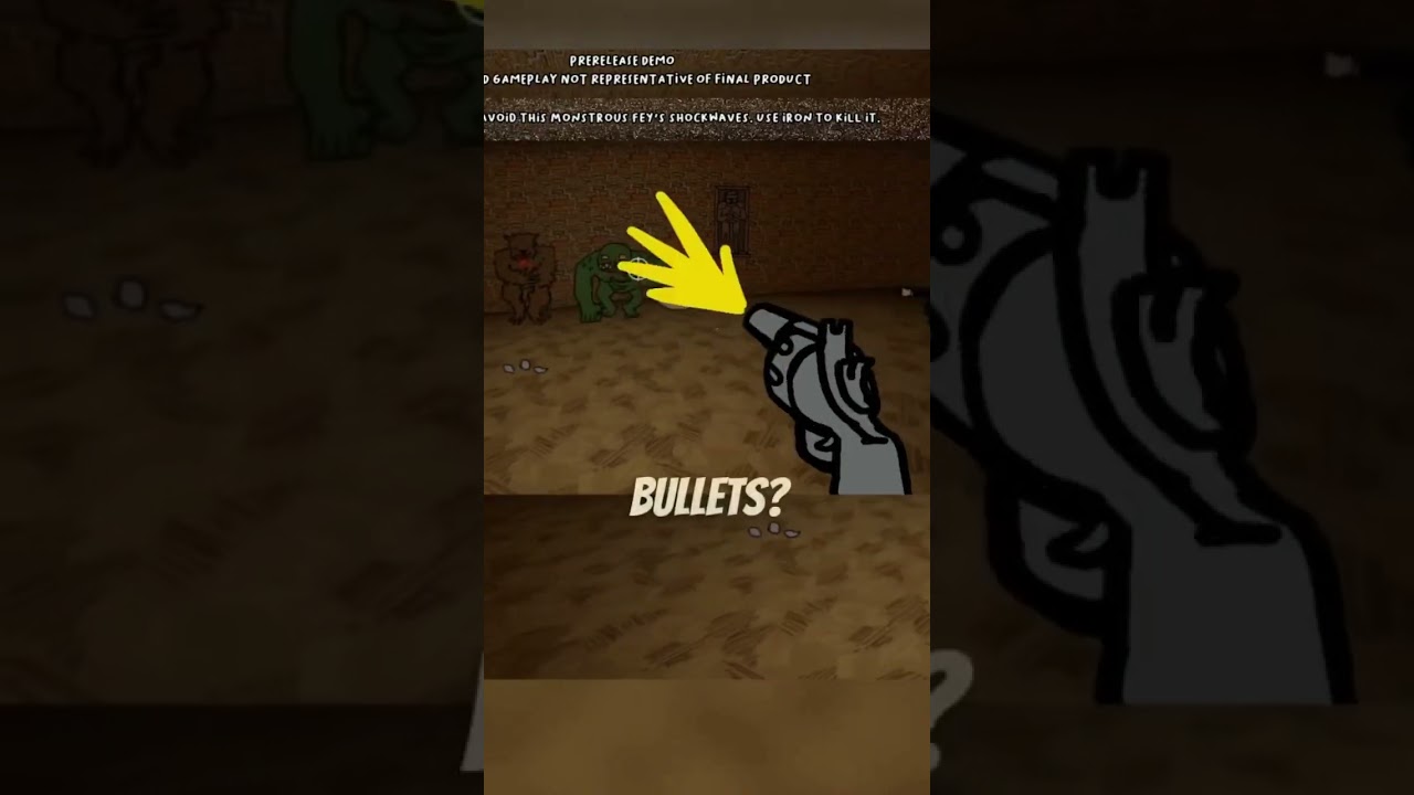 What happens when you run out of bullets. Wishlist “Monster Bullets” on Steam! 