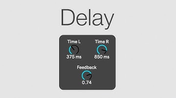 Max4Live - Delay & Ping Pong Delay (lesson 6)
