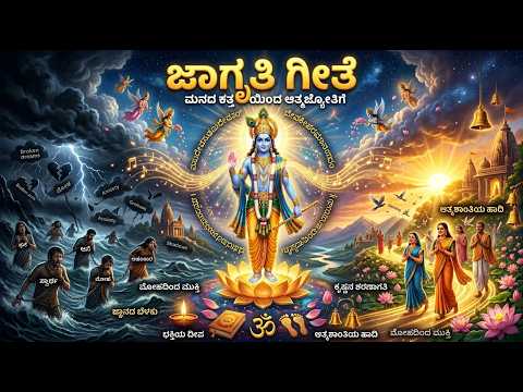 ಮನಸ್ಸಿನ ಶಾಂತಿಗೆ ದಿವ್ಯ ಜಾಗೃತಿ ಗೀತೆ | ಕೃಷ್ಣನ ದರುಶನ ಮತ್ತು ಬದುಕಿನ ಪಾಠಗಳು | Life Lessons with Music