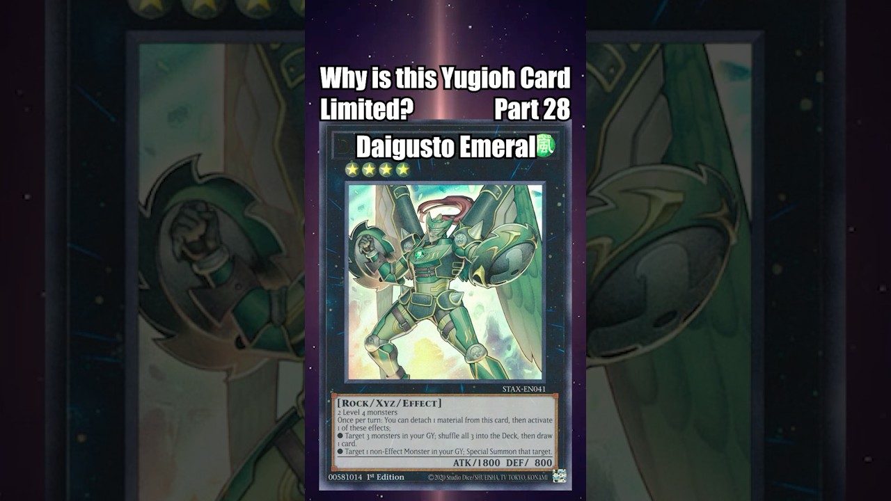 Why is Daigusto Emeral Limited? In 1 Minute! 