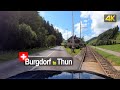 Road Trip in Switzerland | Driving from Burgdorf to Thun