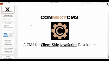 ConnextCMS Introduction