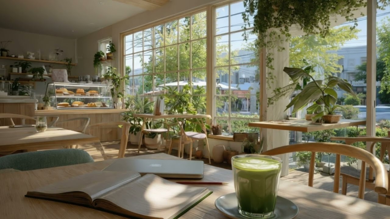 Cozy cafe Ambience ☕ Soft Lofi Beats & Real Cafe Sounds for Deep Focus, Study & Work