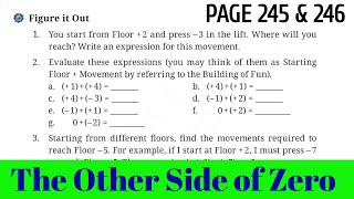 The other side of zero Class 6 | Class 6 Maths Ganita Prakash Chapter 10 | Page 245 & 246 Figure ...