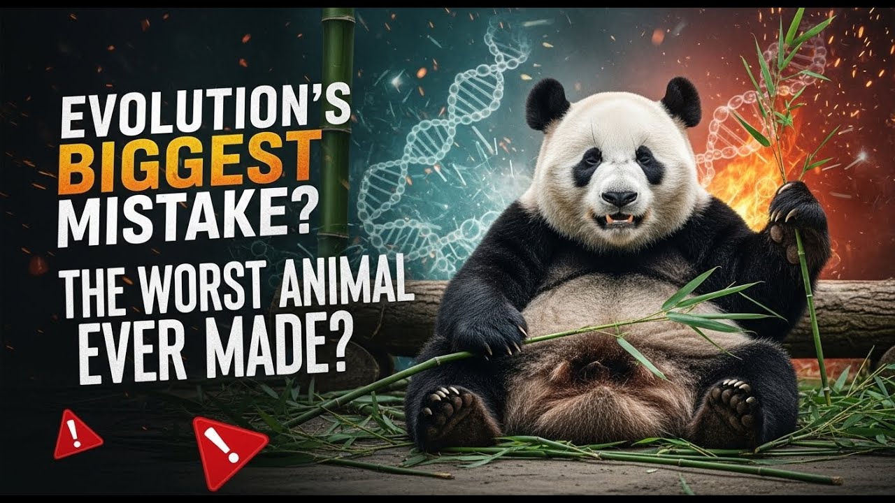 Большая панда: самая милая ошибка в мире | Почему эволюция подвела этого медведя