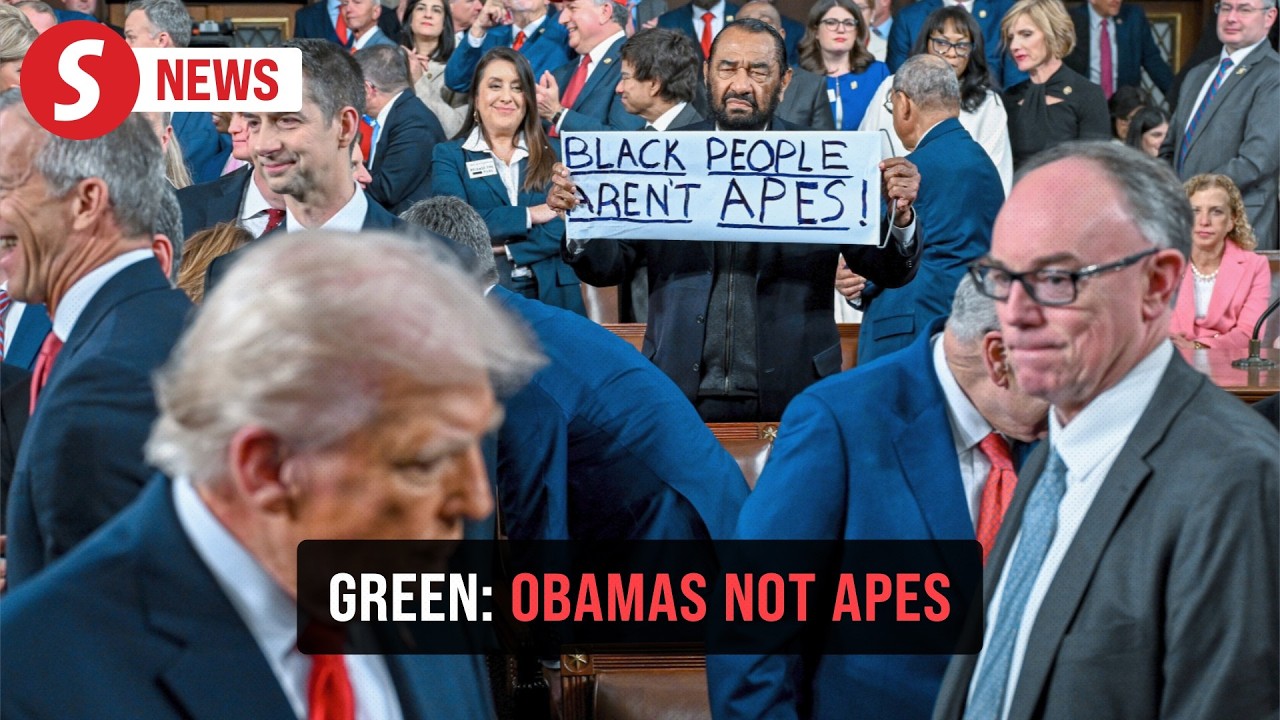 Green ejected again in State of the Union, says depiction of Obamas as primates ‘unacceptable’