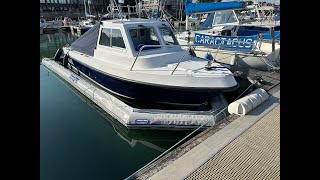 DockyDock boat hull cover in Weymouth UK