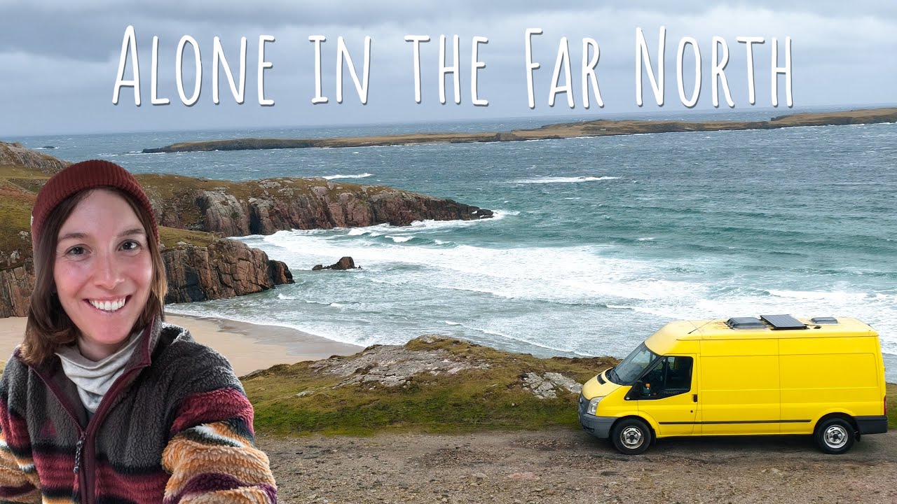Solo Winter Van Life in Scotland: A Road Trip to the Far North on the NC500