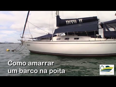 Como amarrar um barco na poita - Minuto Náutico - Marcio Dottori - Vídeo 231