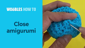 How to close amigurumi