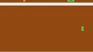 Pong Arcade Learning Environment