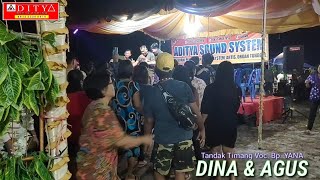 Tandak timang Penganten DINA & AGUS di Desa Tuwung || Voc. Bp. YANA || ADITYA Sound System