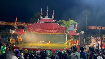 Múa rối nước trên sân khấu lưu động - Tiết mục “Múa Rồng”. LH: 0983375469