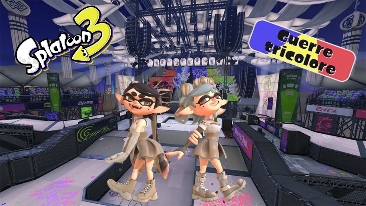 Splatoon 3 : splatfest N°19 - On teste la clabousse arena - YouTube
