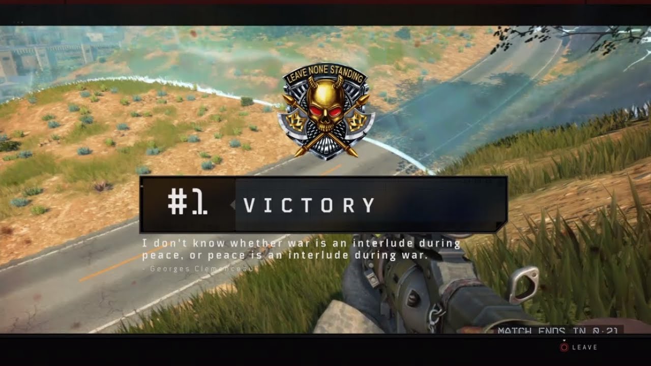BLACKOUT 1ST SOLO WIN - YouTube