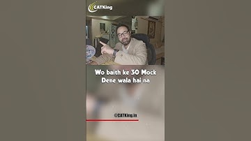 CAT Mock Strategy | How many Mocks to give to Crack CAT Exam