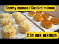 2 in one mamon | melt in your mouth | super soft and creamy | custard mamon|cheesy mamon|Bake N Roll