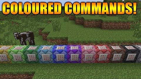 ★Minecraft 1.9 Update - NEW Coloured Command Blocks + Shields Balancing & MORE!★