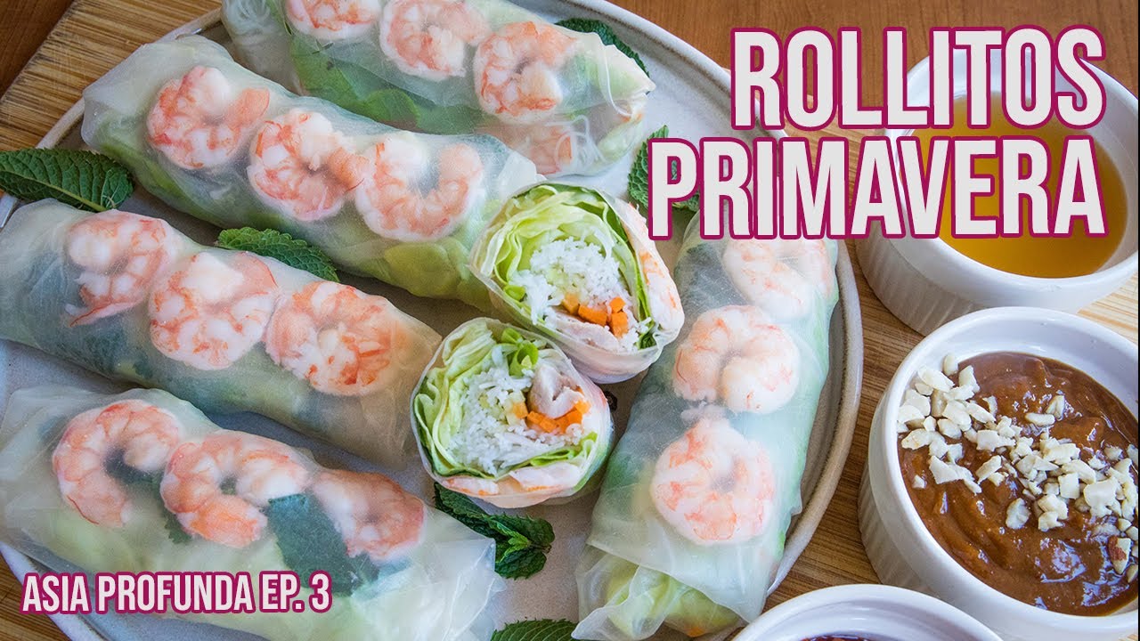 Rollitos primavera vietnamitas (Gỏi cuốn) | Asia Profunda