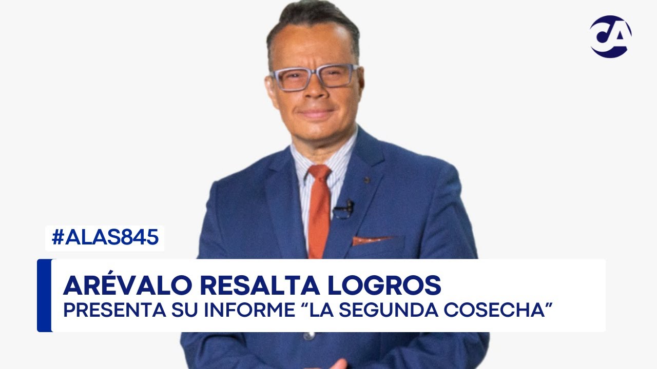 ALas845 | Bernardo Arévalo junto a su gabinete presenta informe a dos años de gobierno