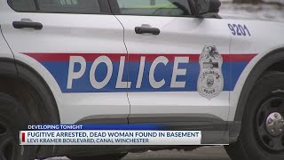 Fugitive's arrest leads to body being found in east Columbus basement
