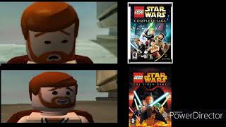 LEGO Star Wars The Complete Saga vs their Original counterparts