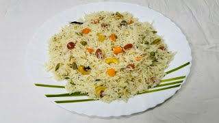 Veg Pulao Recipe | একেবাৰে সহজ পদ্ধতিৰে কুকাৰত বনোৱা ভেজ পোলাও | Simple Pulao Recipe in Assamese