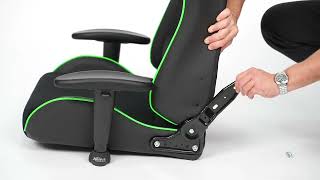 Scaun de Gaming Reglabil xDrive TORYUM Professional RedBlack   Montaj