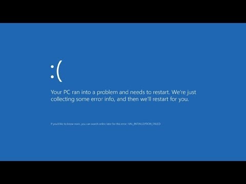 Windows all blue screens (BSODs) 1.0 to 10