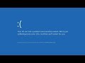 Windows all blue screens (BSODs) 1.0 to 10