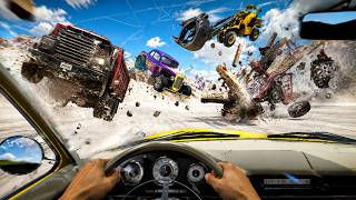 POV: Driving Every Vehicle at 1000 KM/H in BeamNG.drive screenshot 4