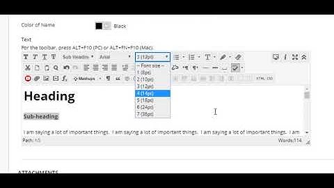 BB Learn ACCESSIBLE WEB PAGES USING THE BUILT-IN HTML EDITOR