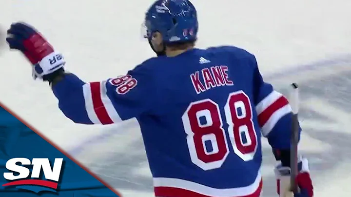 Rangers' Patrick Kane Unleashes Wicked Slapshot Fr...