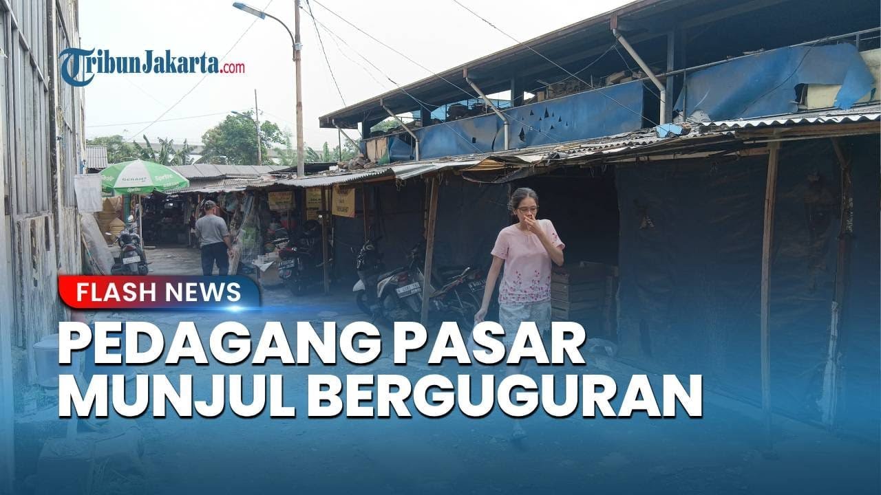 Banyak Pedagang Pasar Munjul di Jakarta Timur Bangkrut Imbas Revitalisasi Mangkrak 10 Tahun