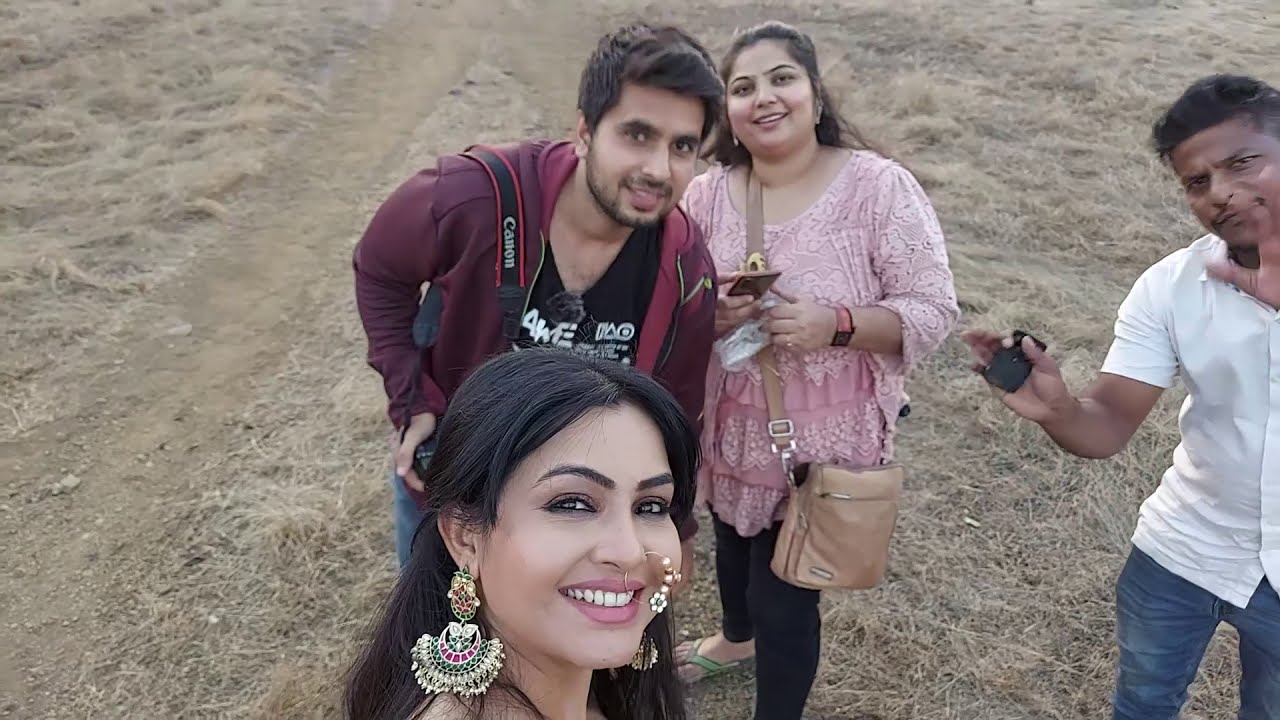 outdoor shoot with shubhangi atre bhabhiji ghar par he angoori bhabhi